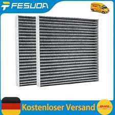 2x CUK 19 004 Innenraumfilter Aktivkohle Pollenfilter für BMW X3 F25 X4 F26