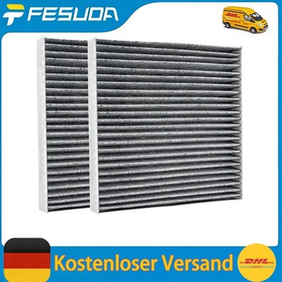 2x CUK 19 004 Innenraumfilter Aktivkohle Pollenfilter für BMW X3 F25 X4 F26