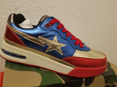 A Bathing APE Road STA Navy Grösse 8 26CM