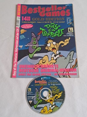 Day of the Tentacle - Adventure - Bestseller Games Gold-Edition 1 - Heft + CD