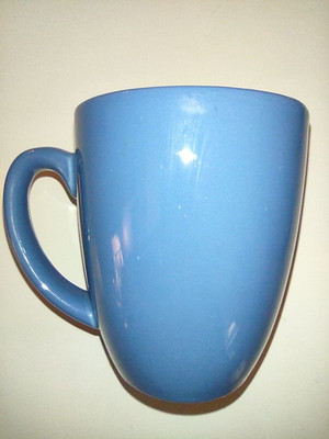 Corelle Coordinates Cobalt Blue 12 oz Stoneware Mug Coffee Tea Thailand