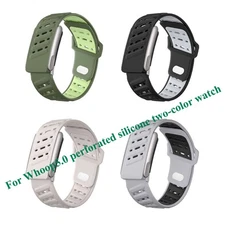 For Whoop 5.0 MG ECG Watch Band Silicone Replacement Strap Waterproof Sports