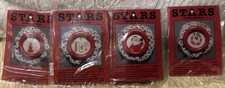 Vintage Lot of 5 Stars Small Cross Stitch Christmas Ornament Kits New