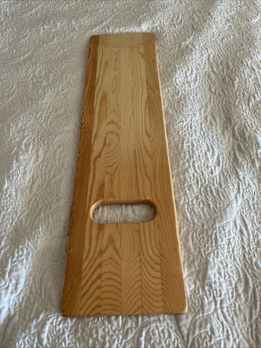 DMI Wooden Transfer Board, Item 518-1760-0400, Wt Capacity 440 Lbs, For Seniors