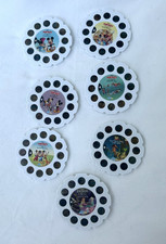 7 Moonlite Story Reels Mickey Toy Story Frozen Toy Storybook Projector EUC