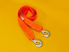 Recovery Towing Strap 4T Heavy Duty 2 Forged Steel Hooks Pull Rope 3.5m x 50mm