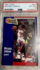 1991-92 Fleer - League Leaders Michael Jordan #220