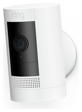 Image of Ring Stick Up Cam Battery HD Smart Security Camera Wireless Outdoor – White NEW!
