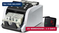 VEVOR Mixed Denomination Money Counter Machine, 1200 Notes/Minute, Cash Counter