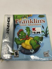 Franklin's Great Adventures (Nintendo Game Boy Advance, 2006) Open Box