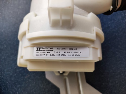 Umwälzpumpe Geschirrspüler CPE16-008 WER W10460996