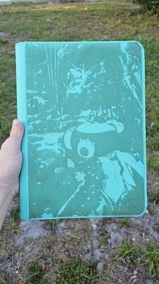 Snorlax Pokémon Laser Engraved 9 Pocket Zip Binder
