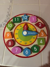 Melissa  Doug Shape Sorting Clock