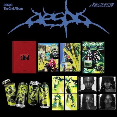 AESPA [LEMONADE] The 2nd Album ALL VER. SET(total of 16 albums)+4 GIFT OFFICIAL