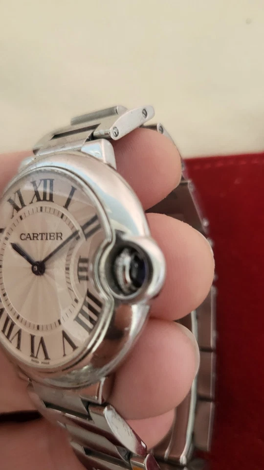 Cartier Ballon Bleu 36mm watch steel, model 457647PX (UNISEX) - Image 4 of 4