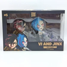 YouTooz Vi and Jinx #5 Arcane League of Legends Netflix Anime Vinyl Figure Toy