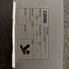 Core 1" BSP Pressure Reducing Valve With Gauge Female 0.5-6 BAR PRV WRAS