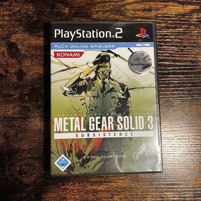 Metal Gear Solid 3: Subsistence   Sony PlayStation 2 Wie Neu