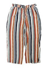 Art Class Target Brand Girls Boho Flowy Paperbag Waist Pants Size L 10-12