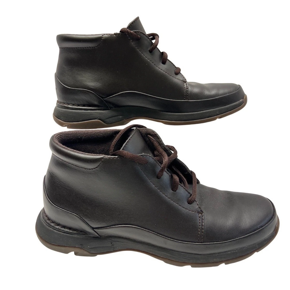 Rockport 10M Brown Leather Zip Chelsea Bootie Boots • Medium Brown Rockport Winter Brown Boots for Women for sale | eBay main image 2