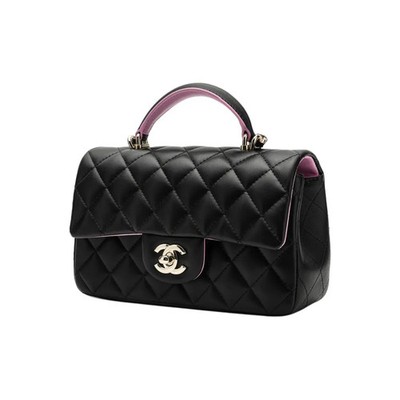 CHANEL Classic Flap Shoulder Crossbody Bag Handbag Mini Women's