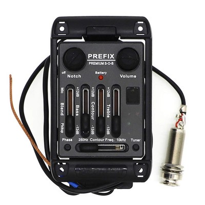 Fishman Prefix Premium S-O-B Onboard Preamp Matrix Pickup EQ Equalizer