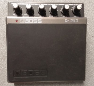 Boss Dr Pad DRP-3 drum pad .Scratch,Gong,Smashing...