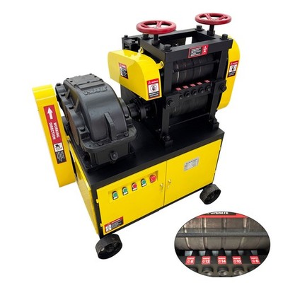 Industrial Rebar Straightening &Cutting Machine Steel Bar Processing 6-14mm 220V