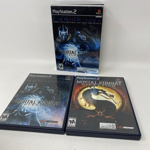 Mortal Kombat Deception Premium Pack Bonus Disc jogo playstation ps2 - Desconto no Preço