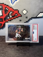 2023 Panini Prizm Football CJ Stroud Fireworks RC #F-10 Houston Texans PSA 9