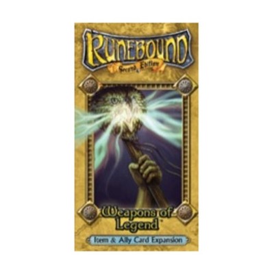 FFG Runebound Item- Und Verbündetenkarte-Erweiterung: Waffen Der Legenden NM