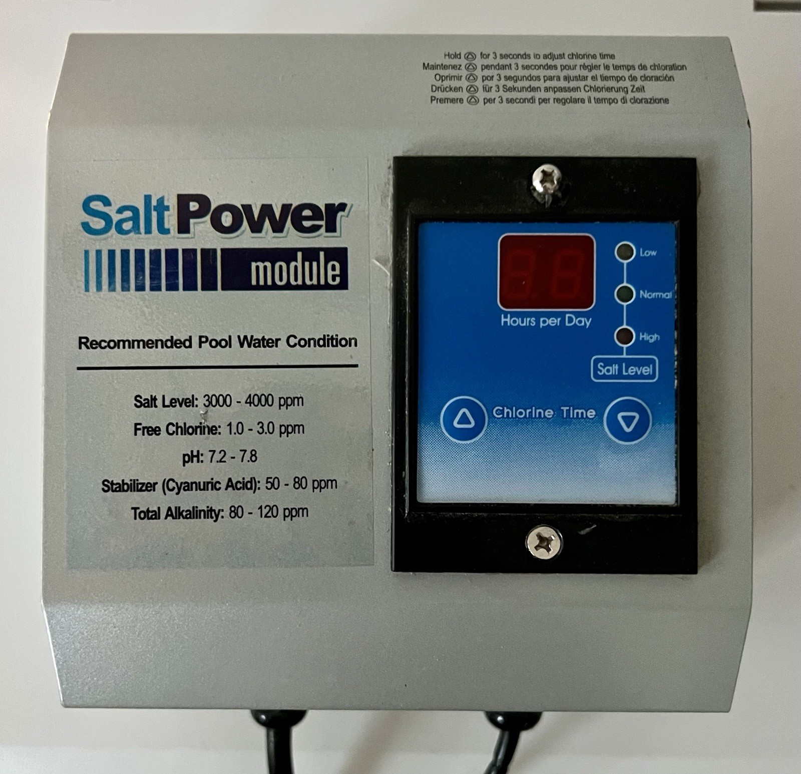 CLG10A Solaxx Saltron Retro Power Supply For Salt Water Chlo