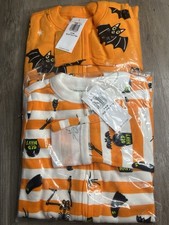 NWT Old Navy 3-6 Month 2 Pack Halloween Sleepers One Piece Zipper
