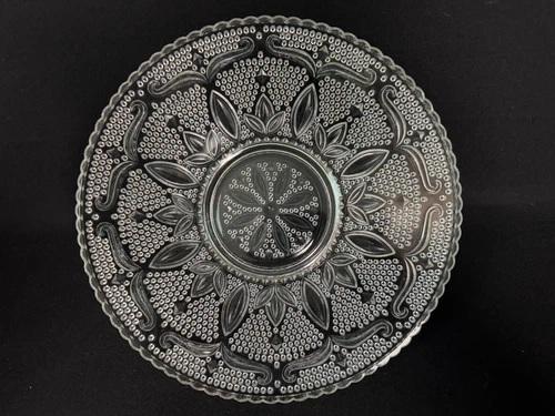 Federal Glass Heritage Bowl 10 1/2” Salad Fruit Serving Vintage