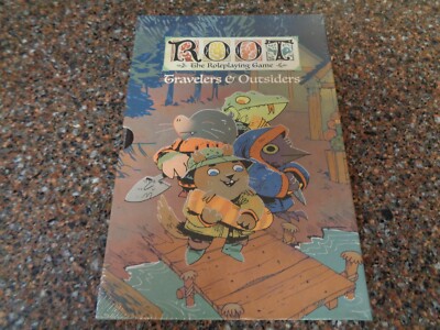 Root The RPG Deluxe Set Core Book, Travelers & Outsiders Expansion Slipcase New