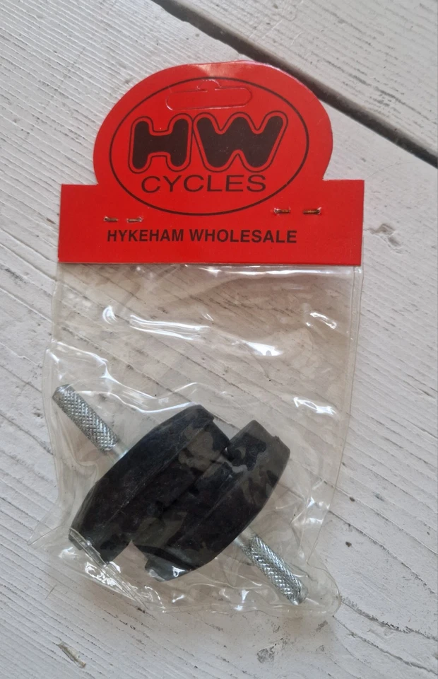 ✅️NEW H&W MOUNTAIN BIKE MTB TREKKING HYBRID CANTILEVER BRAKE BLOCK/PADS BLACK 🔥 - Image 2 of 4