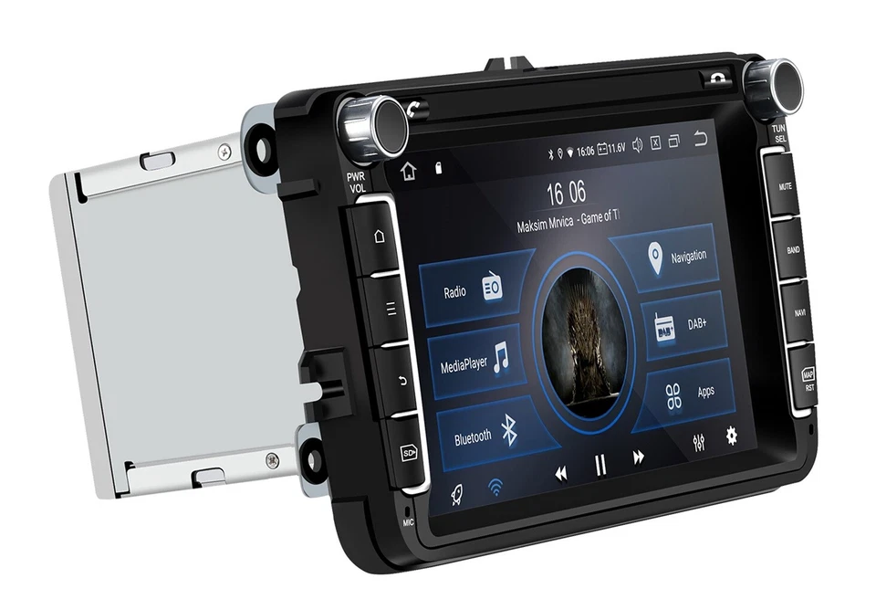 M.I.C. AV8V7 Android 12 Autoradio mit navi Qualcomm Snapdragon 665 4G+64G Ersatz - Bild 3 von 4