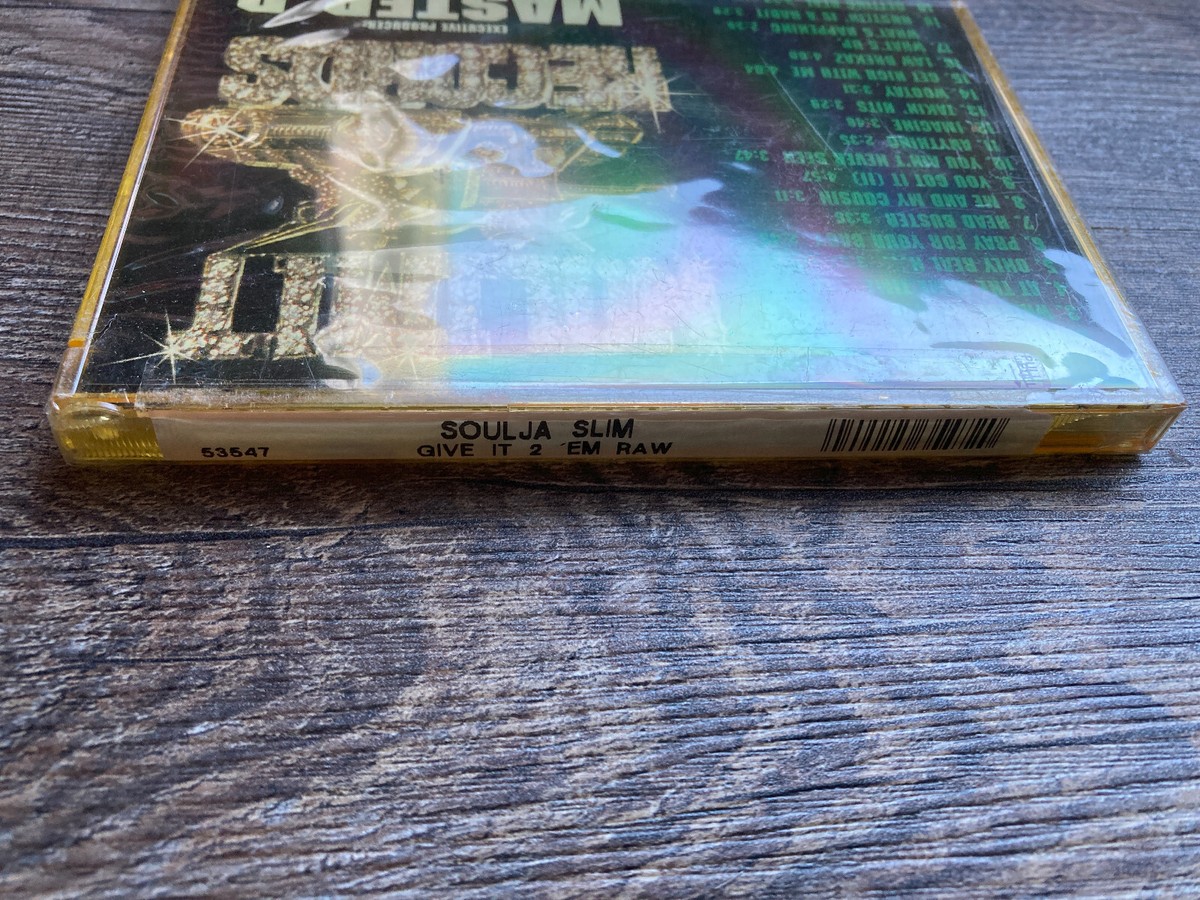 「SOULJA SLIM - Give It 2 Em Raw」VINYL Soulja Slim - Give It 2 'Em Raw [Explicit] - Amazon.com Music