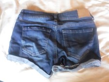 Aeropostale Womens midi denim Shorts Womens Size 00 Pre Owned