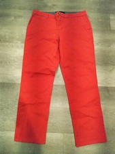 Tommy Hilfiger Hampton Heritage Chino Pants Women  s Size 12 Stretch Coral