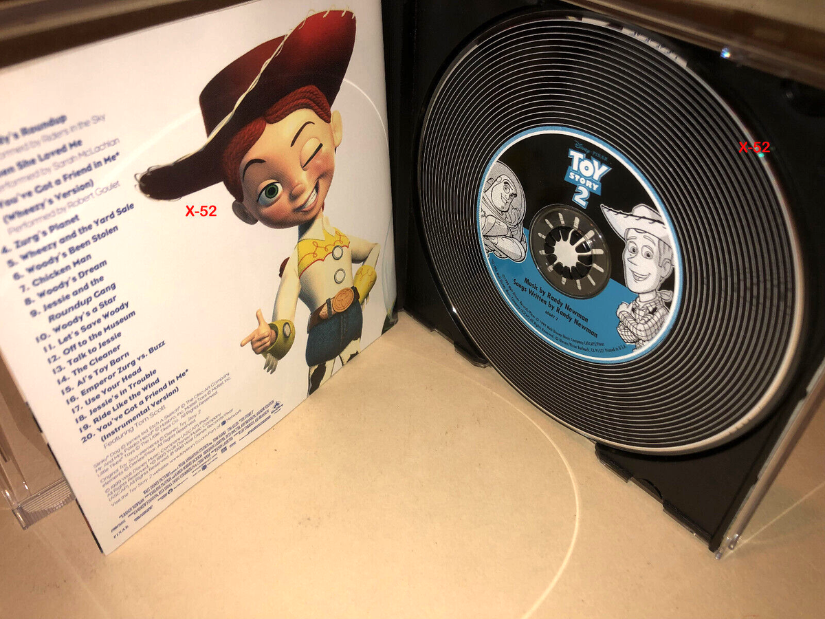 Toy Story 2 CD soundtrack Sarah McLachlan Randy Newman Robrt