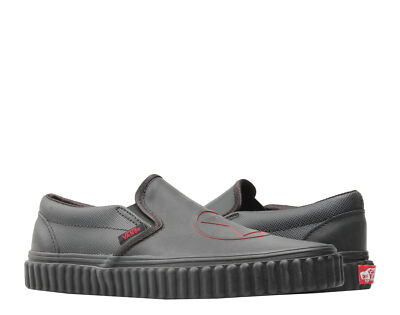 Vans Classic Slip On Marvel Black Widow/Black Low Top Sneakers VN0A38F7U7K 