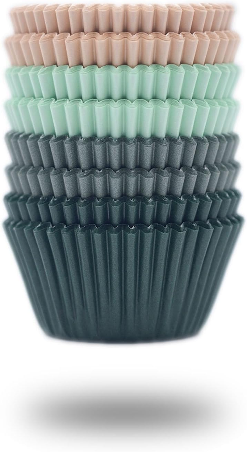 Cupcake Liners 200 Pcs Paper Muffin Cups Standard Cupcake Wrappers, Cup Cake Pap-image