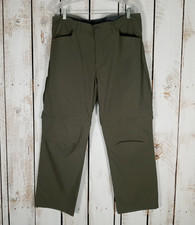 NEW Eddie Bauer Hiking Pants Convertible to Shorts Mens 38x30 Tech Nylon Stretch