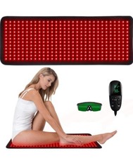 Red Infrared Light Therapy Mat for Body, 31.75" x 11.5" Red Light Pad Upgraded 3