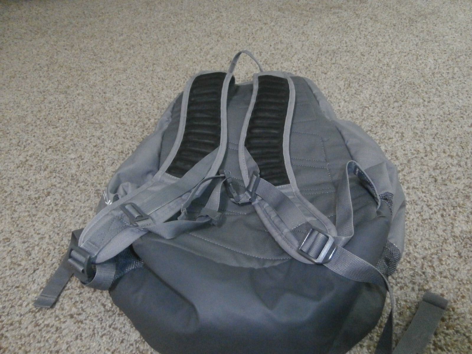 Nike Elite Quad Zip System Hoops Backpack Bag Gray White Max Air Team 2