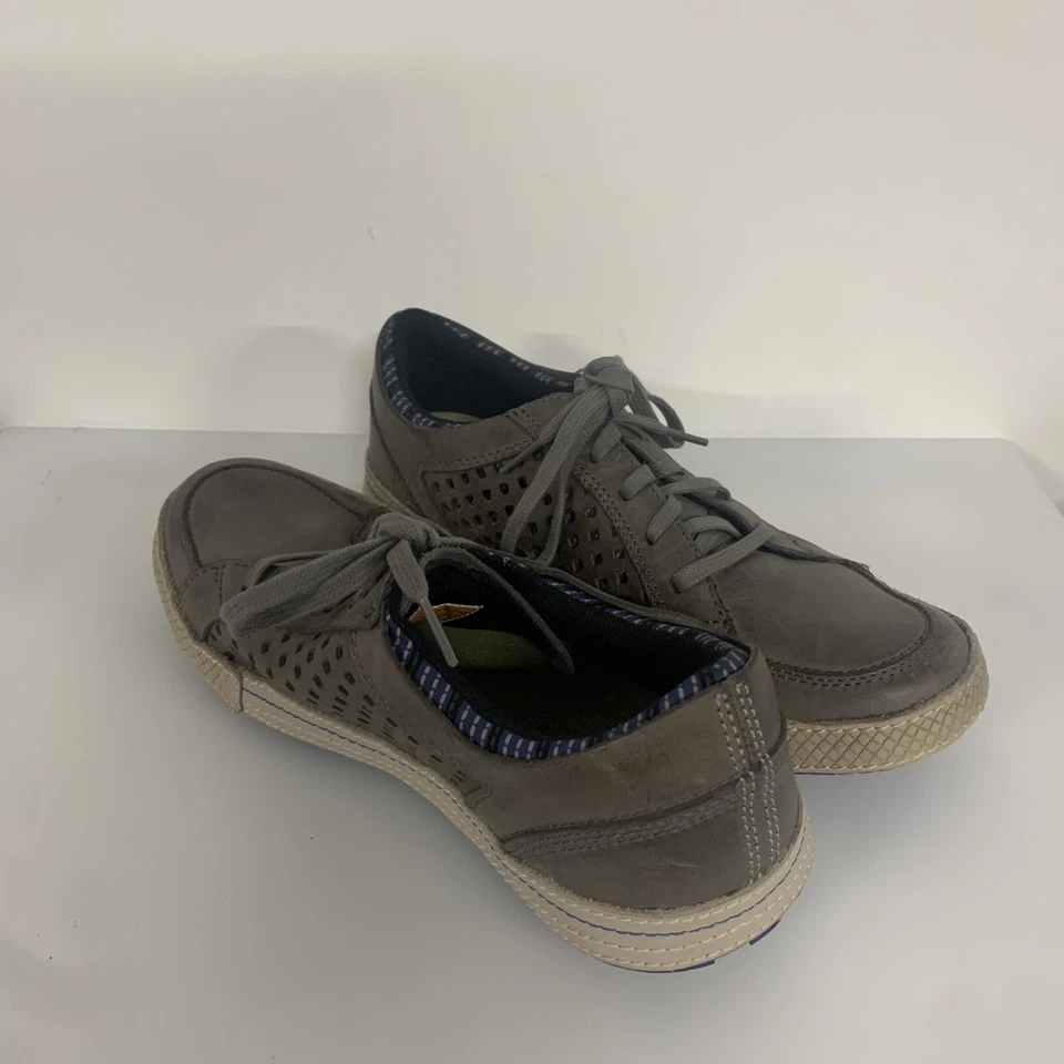 Zapatos con cordones Cushe Shumakers Mark para hombre 8 EE. UU. 41 UE gris cuero gris confort Foto 3 de 4