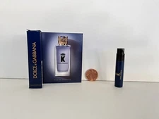Dolce & Gabbana K Eau de Toilette EDT Cologne Spray Sample .03 oz / 1ml NEW