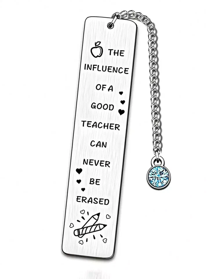 Funny Inspirational Quotes Stainless Steel Bookmark