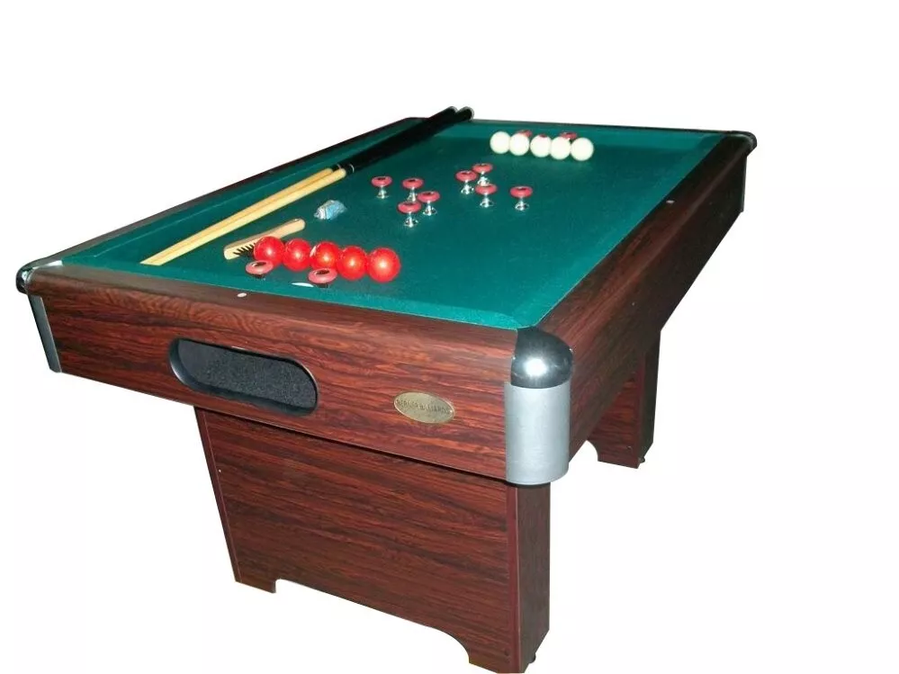 6-in-1 Walnut Table for Dining, Ping Pong, Pool & Other Games